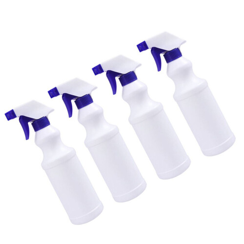 4 sprayflaskor à 500 ml, kemikalieresistenta