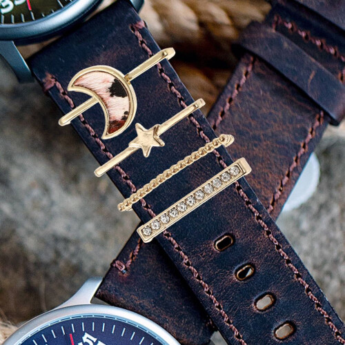 4 décorations de bracelet pour bracelets de montre connectée avec breloques 2