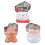 3 tinplate iron boxes, candy jars, Christmas cookie boxes 4
