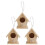 3 pieces outdoor simulation mini ornament 2