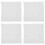 4 square cotton handkerchiefs, creative and 3
