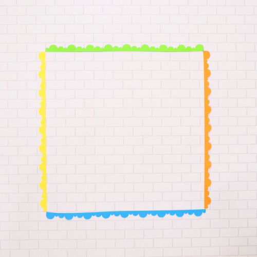 4 Wavy Lace Strips for Pinboards 2