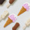 4. Imitierte Eisbecher mit Waffelimitaten, Dessertdekoration 3