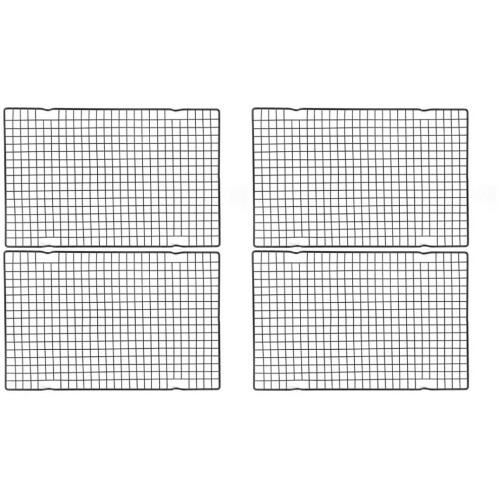 4 robuste, antihaftbeschichtete Lüftungsgitter 1