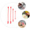 4 cosmetic spatulas for make-up and 4