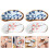 4 washable ceramic chopstick holders for home use 4