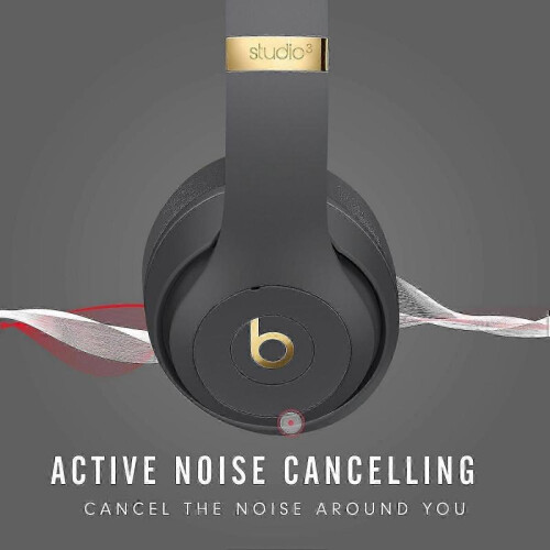 Studio3 Wireless Headphones  The  Skyline Collection - Shadow Gray (Latest Model) (Reed) 1