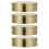 4 Nougat Crisp Egg Roll Plates 1
