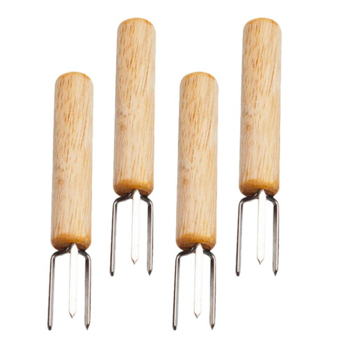 4 corn holder skewers for BBQ 2