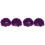 4 Artificial Green Glitter Balls for Wedding Decoration 3