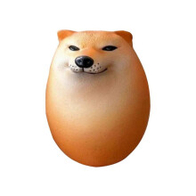 Squeezable Toy PU Shiba Stretchy Animal Toy Soft Decompression Toy Stress Relief Fidgets Autisms Favor Hand Squeeze Toy