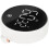 (White)Kitchen Timer, Low Noise Magnetic Digital Kitchen Timer Silicone Buttons 3in LED for Classroom (White) 1