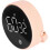 (Pink) Kitchen Timer, Low Noise Magnetic Digital Kitchen Timer Silicone Buttons 3in LED for Classroom (White) 1