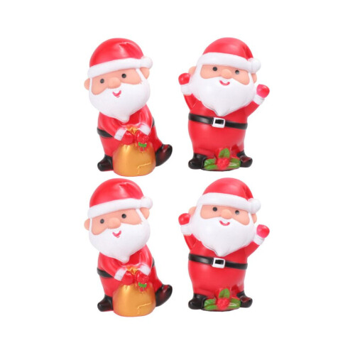 4 Weihnachtsmann-Kuchen für Zuhause oder die Party