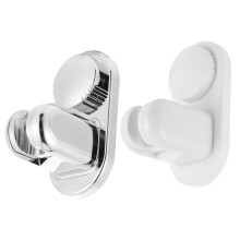 Set van 4 douchekophouders met zuignappen voor thuisgebruik, 15x9 cm