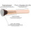 Versatile Flat Top Kabuki Brush for Liquid, Powder, and Cream Makeup Application 3