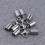 4 fermoirs de cordon de 4,0 mm pour bracelet et collier 4