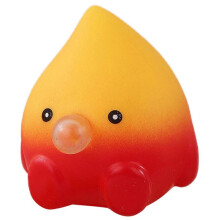 Antianxiety Squeeze Toy for Adult Blow Bubble Fire Doll Novelty Pinch Toy for Boy Girl Autisms Kids Stress Reliever Toy Multicolor