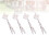 4 fruit forks with giraffe pattern for children 3