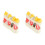 4 Simulated Cake Models with Fruit and Yogurt 4