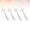 4 fruit forks with giraffe pattern for children 2