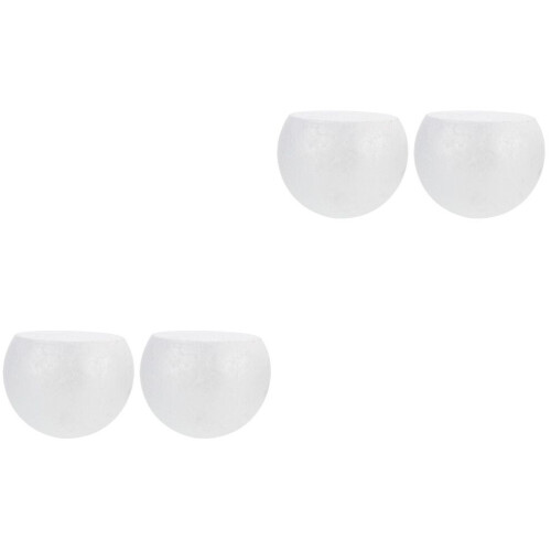 4 vita kakformar, hobbyboll, bröllopstårtdekoration 2