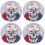 4 Skulls Mousepad with Non-Slip Rubber Base 5