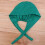 Nurse's hat, adjustable, solid color (green) 4
