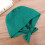 Nurse's hat, adjustable, solid color (green) 3