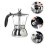 Cafetera grande, moka para espresso 5