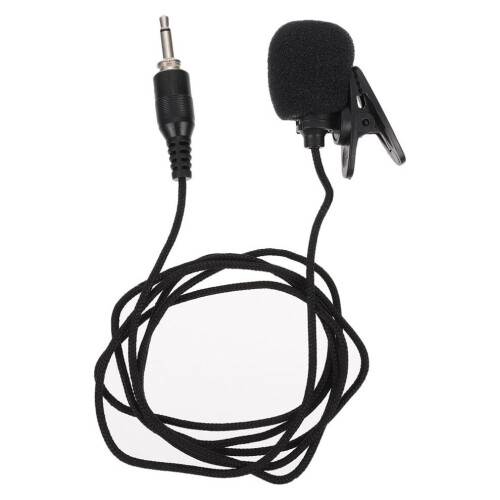 Lavalier clipmicrofoon voor smartphones, tablets en laptops