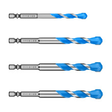 Hexagonal Shank Eccentric Drill Carbide Bit-6mm8mm10mm12mm