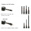 Complete Set of 21 Magnetic Nut Driver Set Impact Drills Bit 5