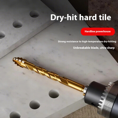 Durable Alloy Steel Drill Bits For Tile Concrete And Cement 1