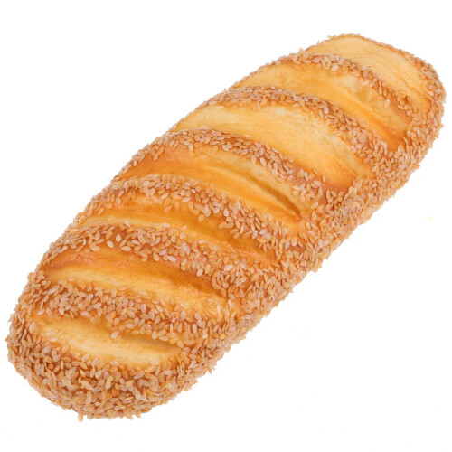Artificial bread, imitation for photography