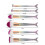 6-Piece Fish Shaped Makeup Brush Set for Professional Cosmetic Application 3