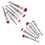 6-Piece Fish Shaped Makeup Brush Set for Professional Cosmetic Application 4