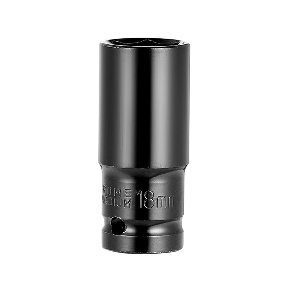 Black Coated 1/2Inch Drive Metric Deep Impact Socket- 18Mm 7754000328383