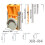 Woodworking Angled Hole Locator Drill Pocket Hole Punch-Red 4
