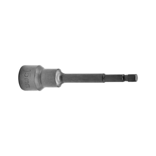 Magnetic Nut Setters Driver Drill Bit 1/4inch Hex Nut-15mm