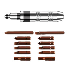 Quality Steel Impact Driver Set Replaceable Attachments Damaged