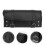 Black PU handlebar bag with insulation, 1 piece 4