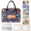 Alzheimer Dementia Sensory Blanket for Adults Anxiety Relief, Multi-Function Learning Activity Blanket with Calming Textures 1