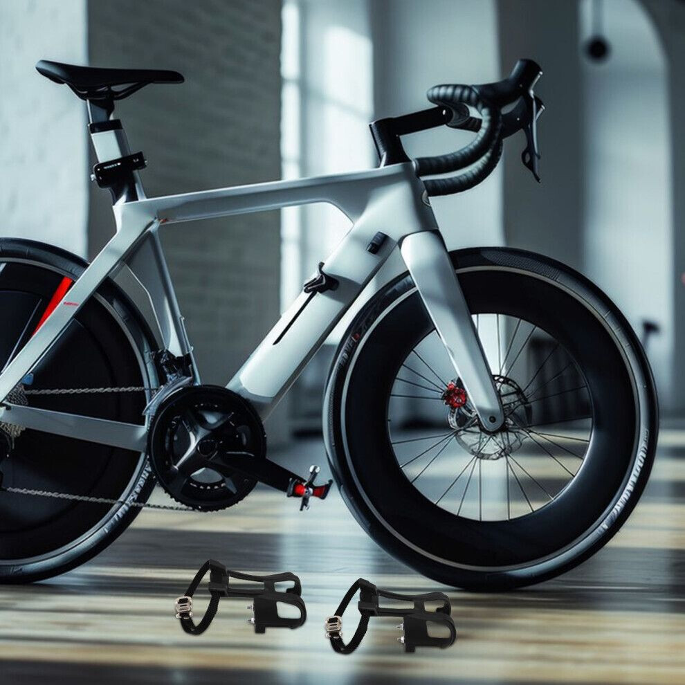 Pédales De Vélo D'exercice Intérieur - Réglables Et Antidérapantes - Tige 9/16" - Compatible Vélos Stationnaires - Remplacement Facile - 4