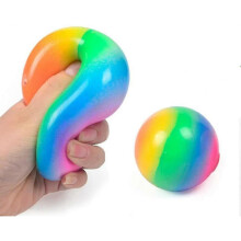 Stretchy Stress Ball Sensory Toys Giant Color Changing Squeeze Ball, Sensory Tw