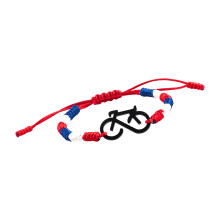 Personalize Adjustable Bracelet with- bicycleS bracelet