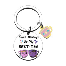 Keepsakes Keychain For Godparents Stainless Steel Personalize-9
