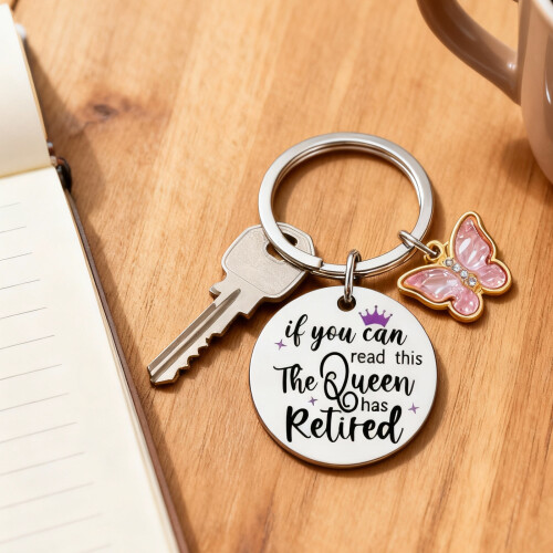 Keepsakes Keychain For Godparents Stainless Steel Personalize-9 2