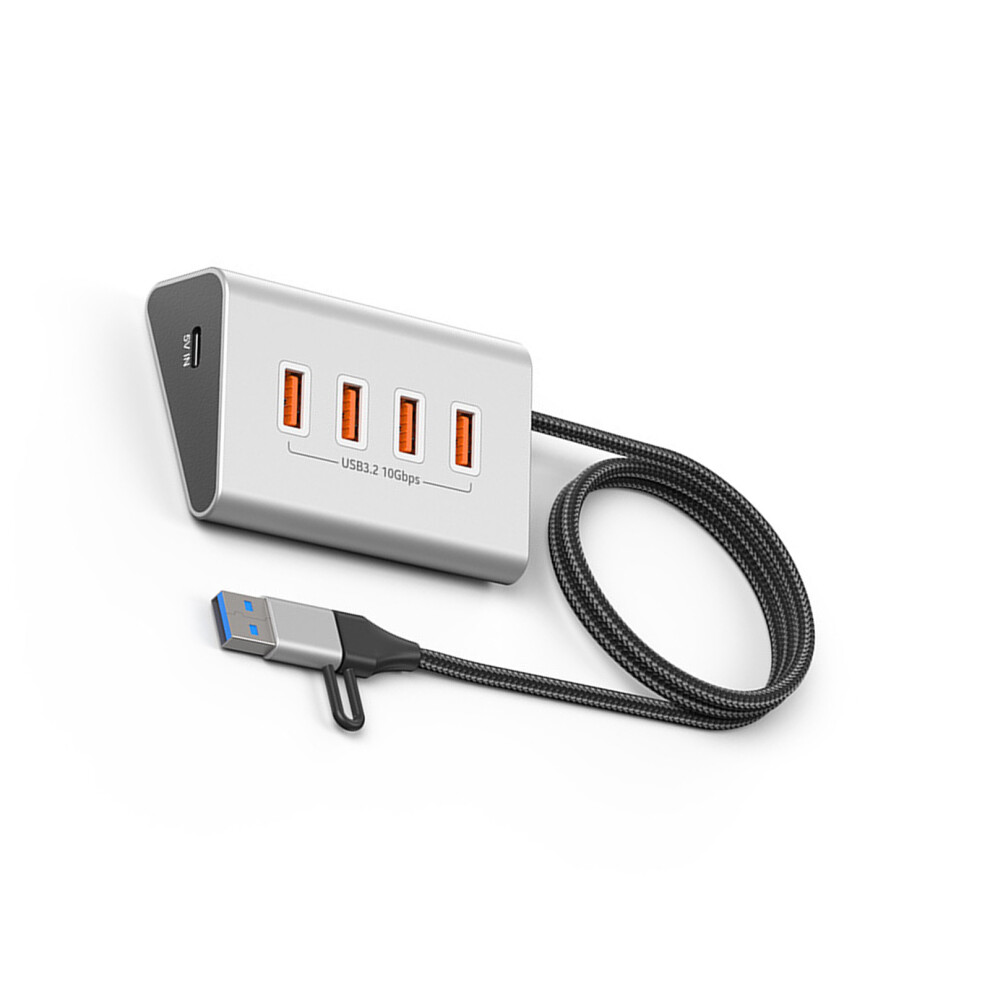 Fast Speed Usb 3.2 Gen2 Type C Hubs 10Gbps Multiports-Hu406 7696000268613