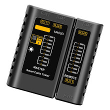 M469D RJ45 Cable lan tester Networking Cable Tester RJ45-Black